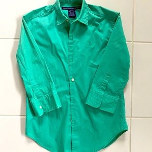 Ralph Lauren 3/4 Sleeve Button Down